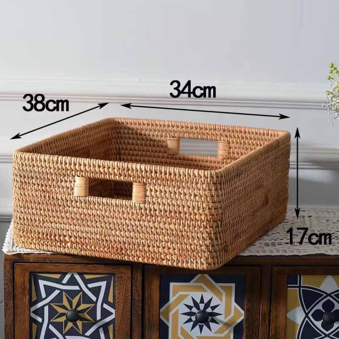 藤編み収納棚9