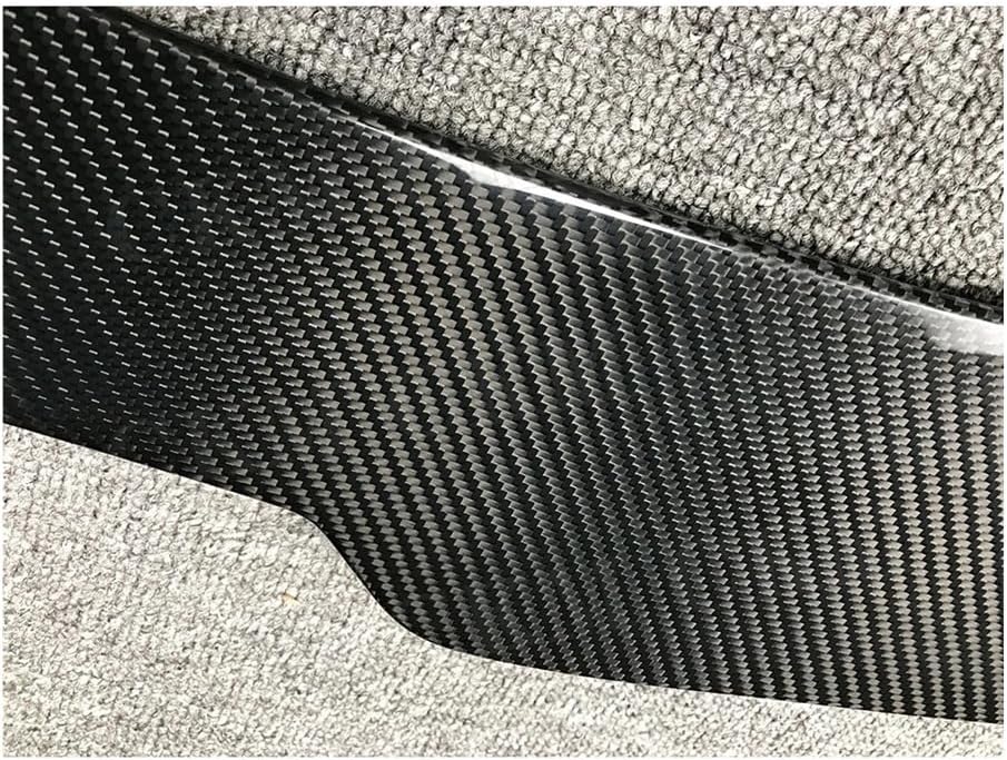 Carbon Fiber Rear Spoiler Compatible with Audi A4 Sline Sport S4 Sedan B10 2019 2020 Boot Trunk Wings FRP Car Styling Body Kits(2M Carbon Fiber)