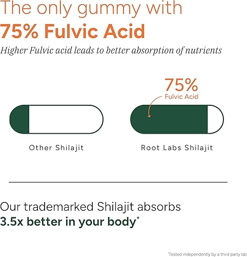 Miniatura 6 de Gomitas Alpha Shilajit 10 en 1  4000 mg de shilajit puro del Himalaya, Tongkat Ali, raíz de maca, 75% ácido fúlvico  Tecnología de biodisponibilidad