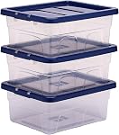 Bankers Box® 15L Stockage en plastique neutralisé Box, 3pk