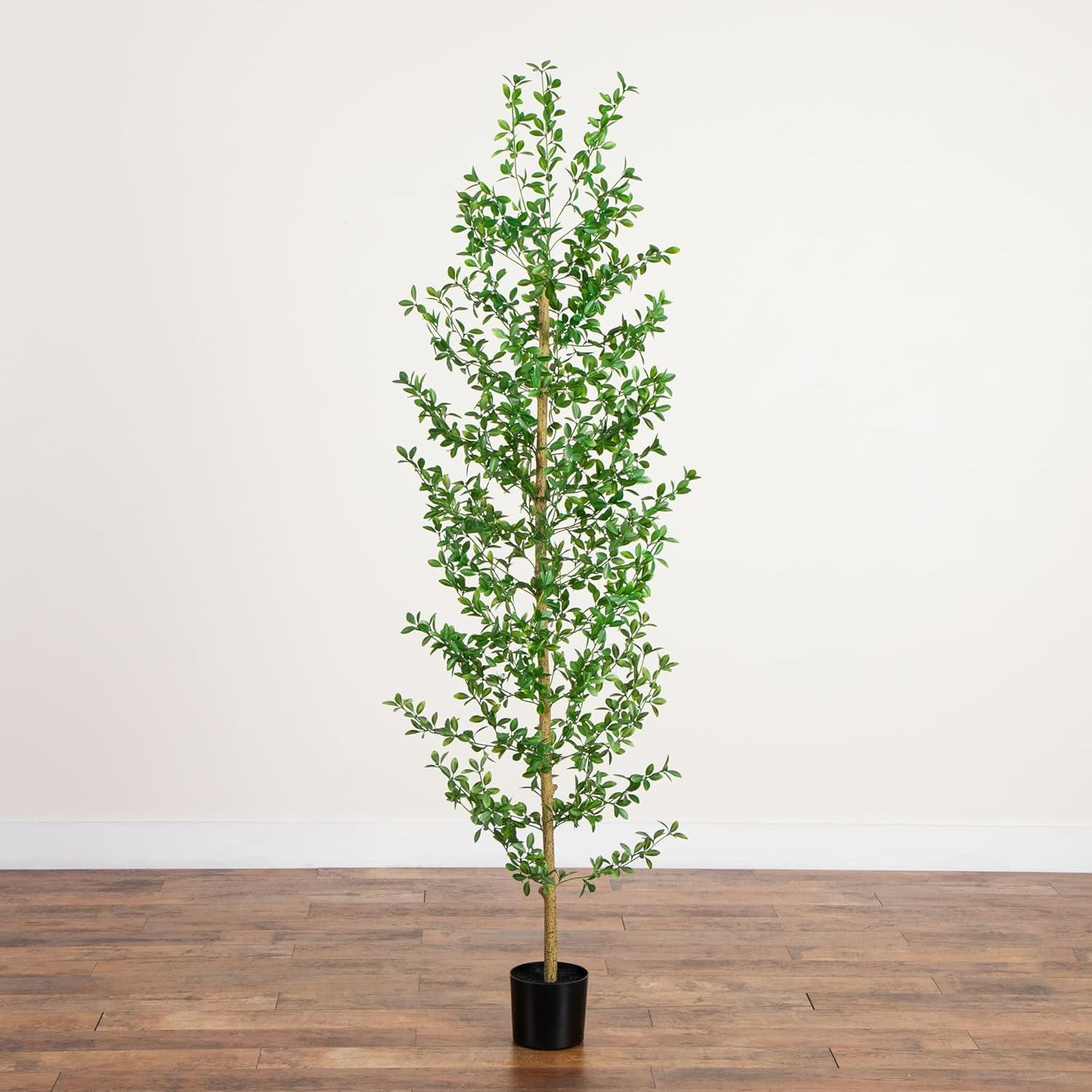 Nearly Natural 6ft Artificial Shady Lady Black Olive Tree - Mediterranean Decor - Indoor Fake Tree - Premium Materials
