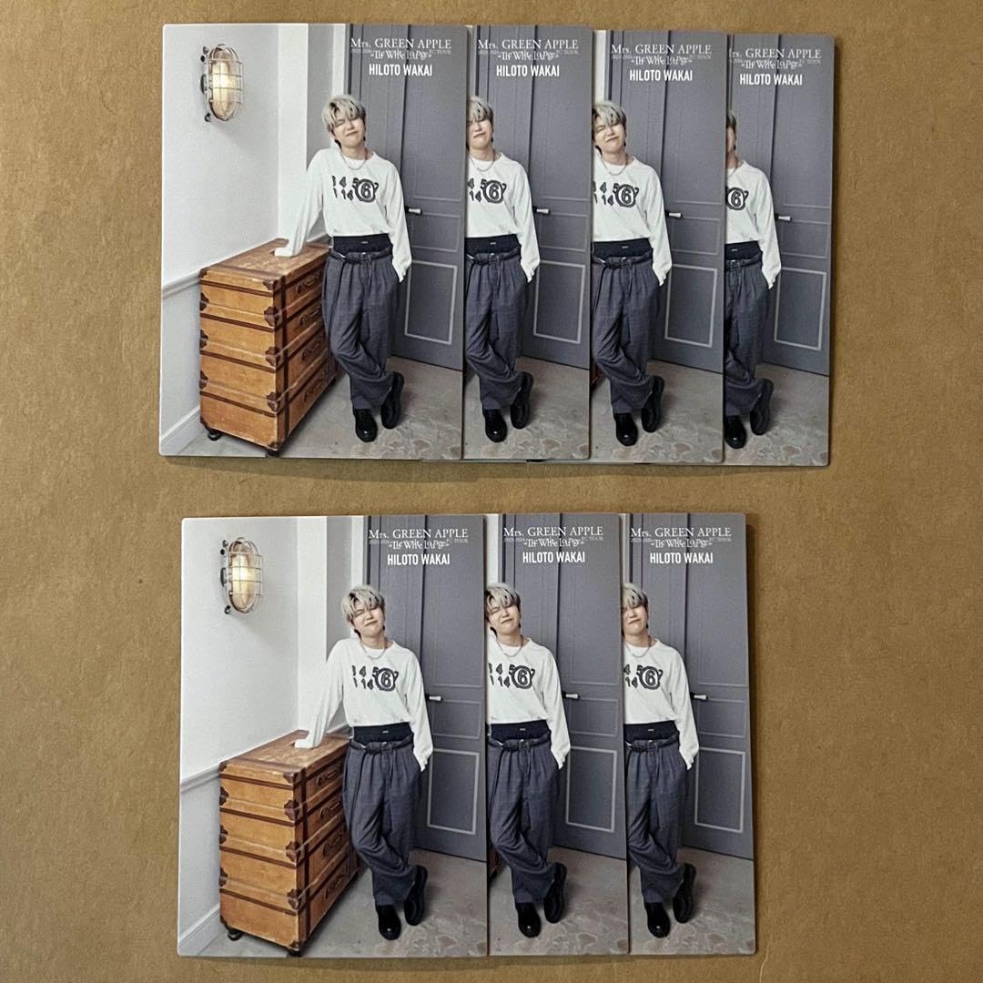 【コンプ】ミセスグリーンアップル WhiteLounge フォトカード 若井滉斗 コンプ】ミセスグリーンアップル WhiteLounge フォトカード 若井