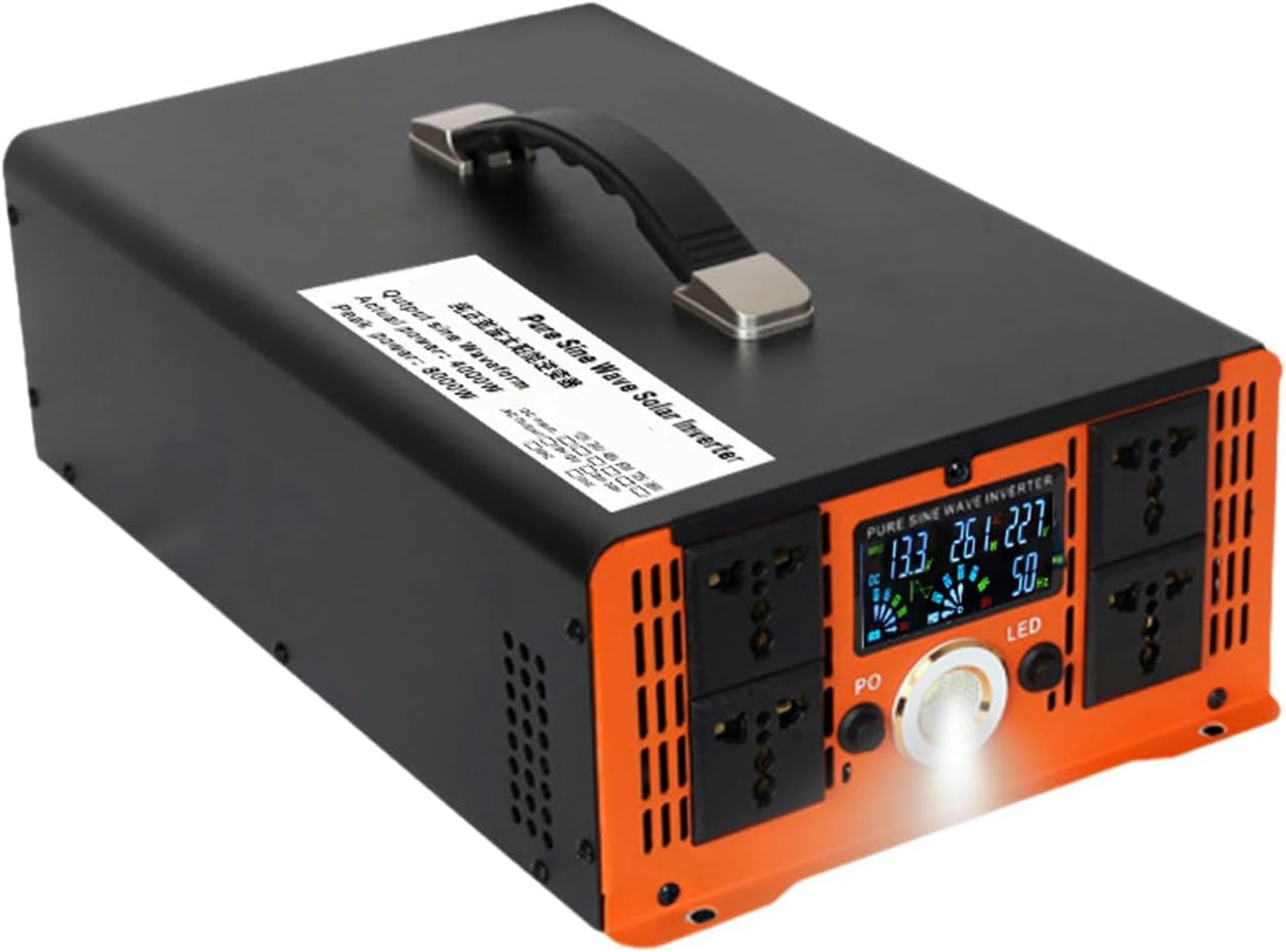Convertisseur onde sinusoïdale pure 2500W pour protéger vos appareils 12V 230V