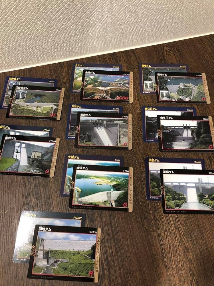 沖縄県　ダムカード（18枚セット） 沖縄県ダムカード（18枚セット）