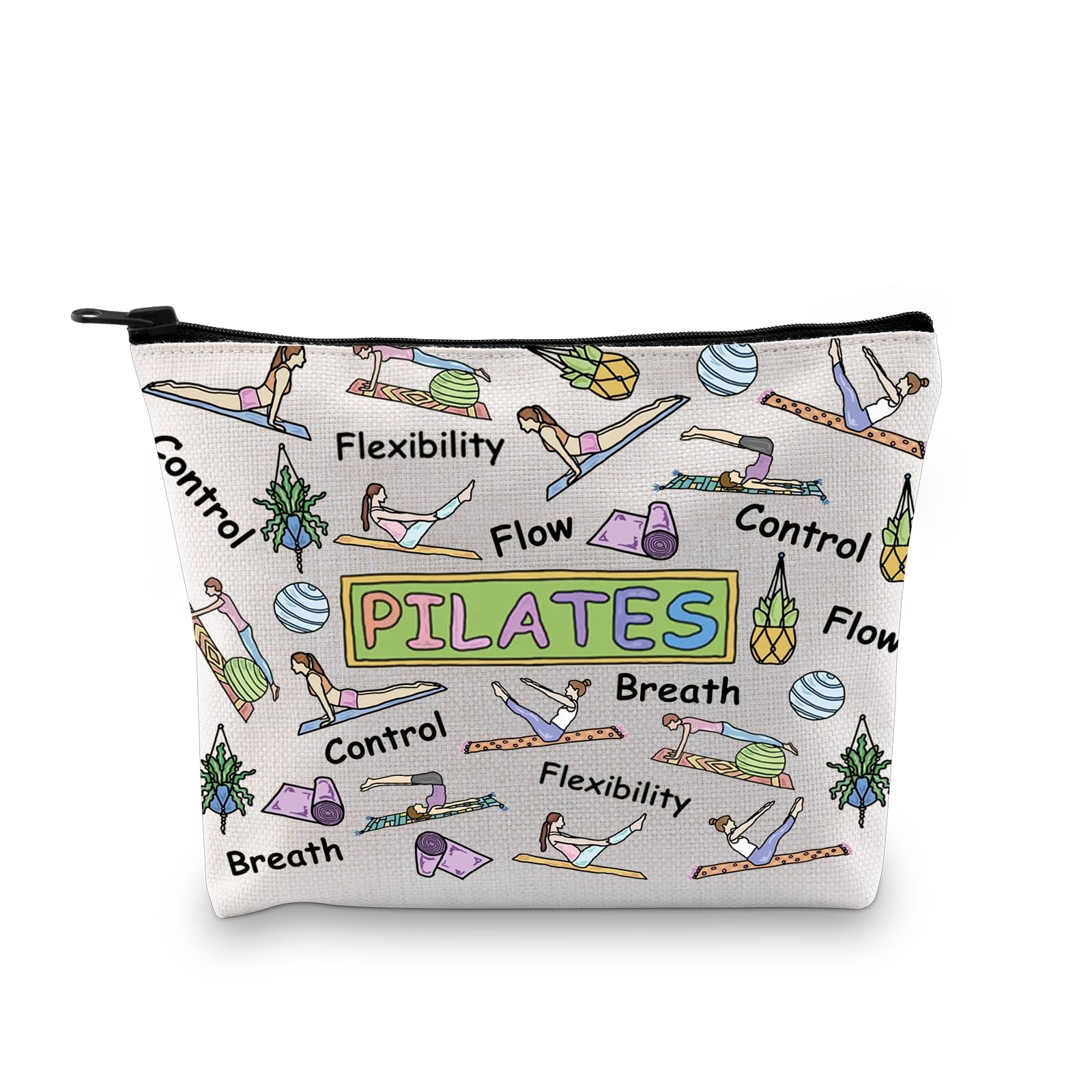 GJTIM Pilates Instructor Gift - Fitness Teacher Coach Workout Gift - Cosmetic Bag