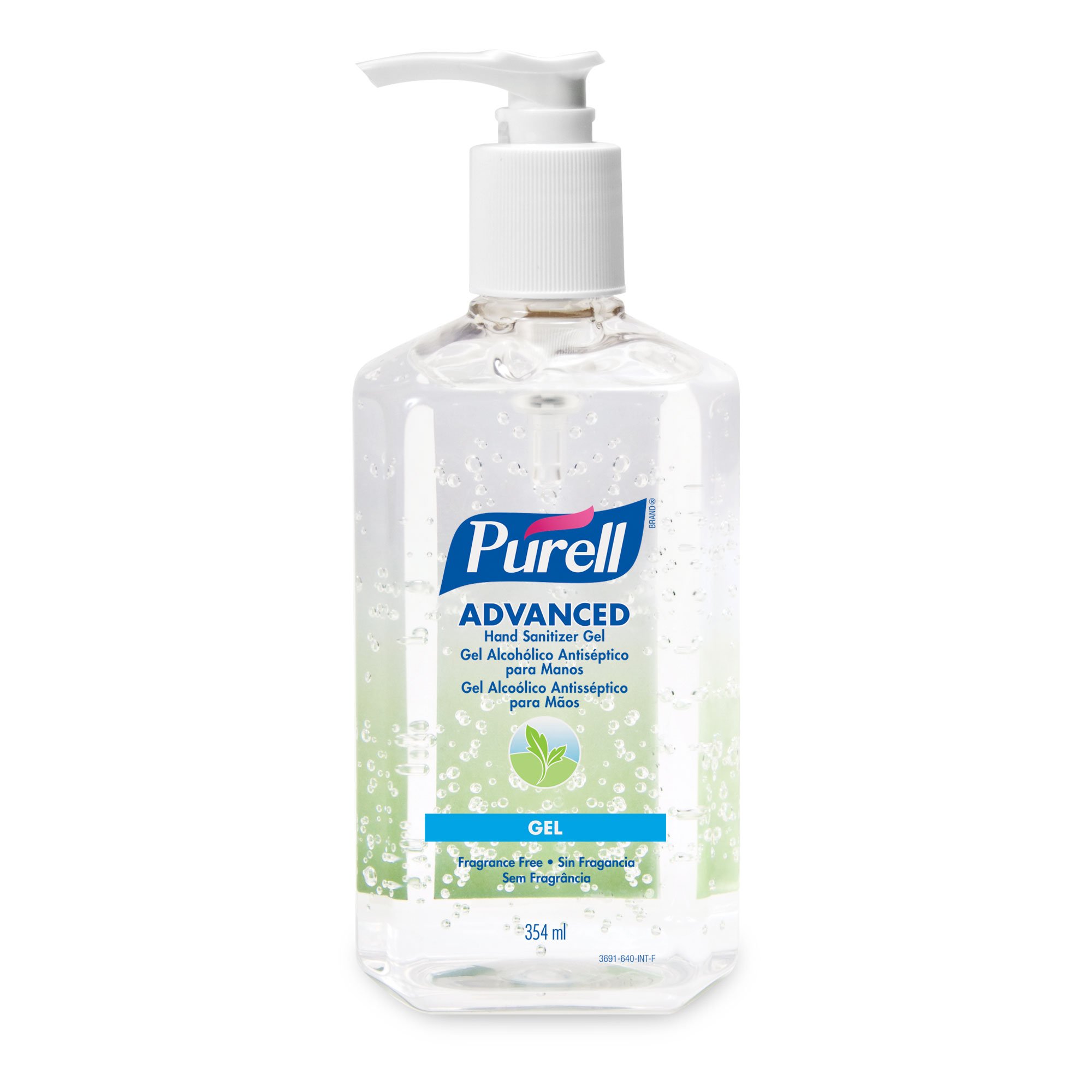 PURELL® Advanced Hand Sanitizer 354 mL Table Top Pump Bottle (Pack of 2)