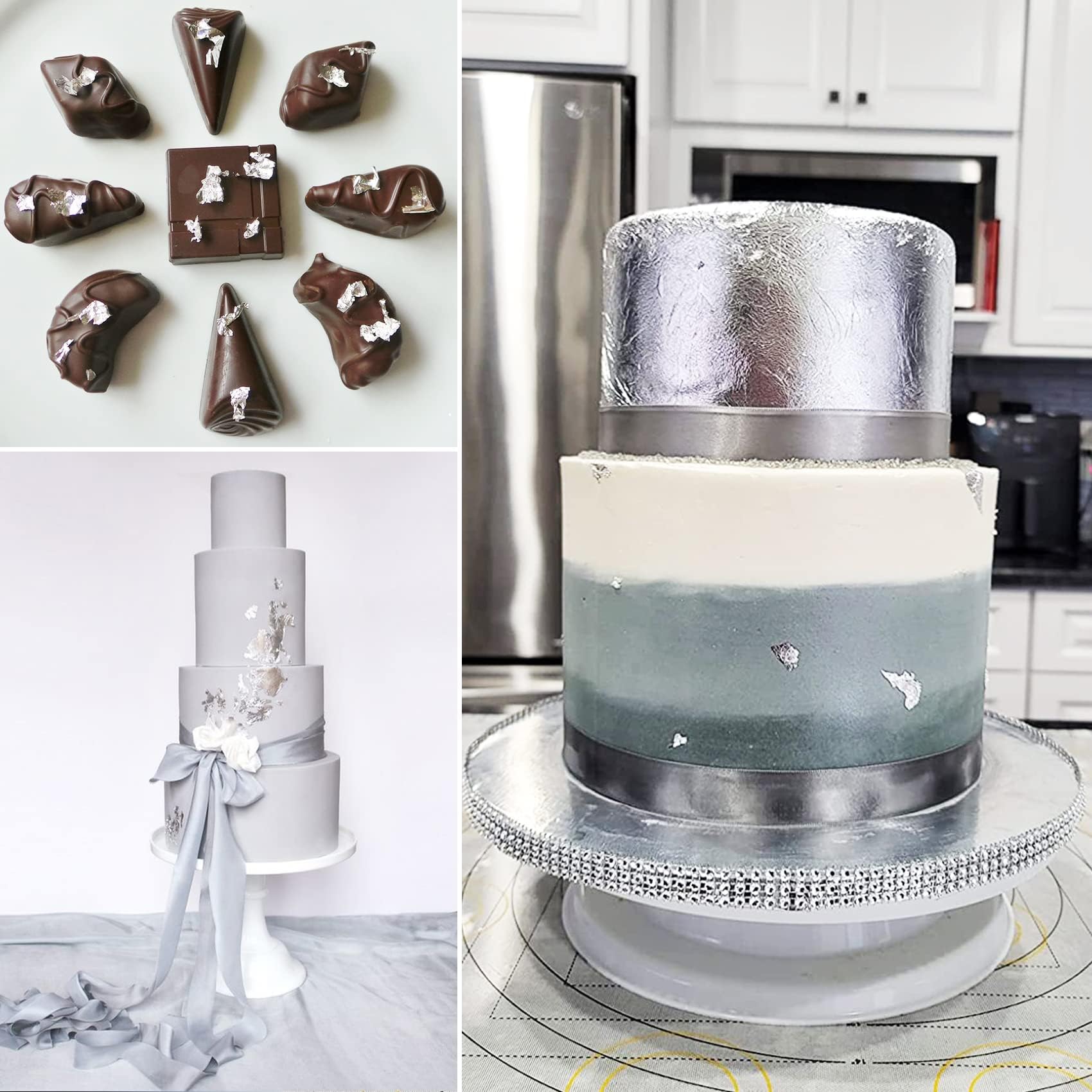 L.A. Gold Leaf: Loose Variegated Leaf #15 Booklets, 5 1/2