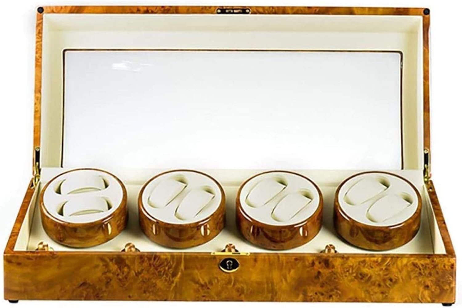 Watch Winders For Automatic 8 Watches Display Box,Automatic Watch Winder Box,Silent Motor, Watches Boxes Winders Storage Case