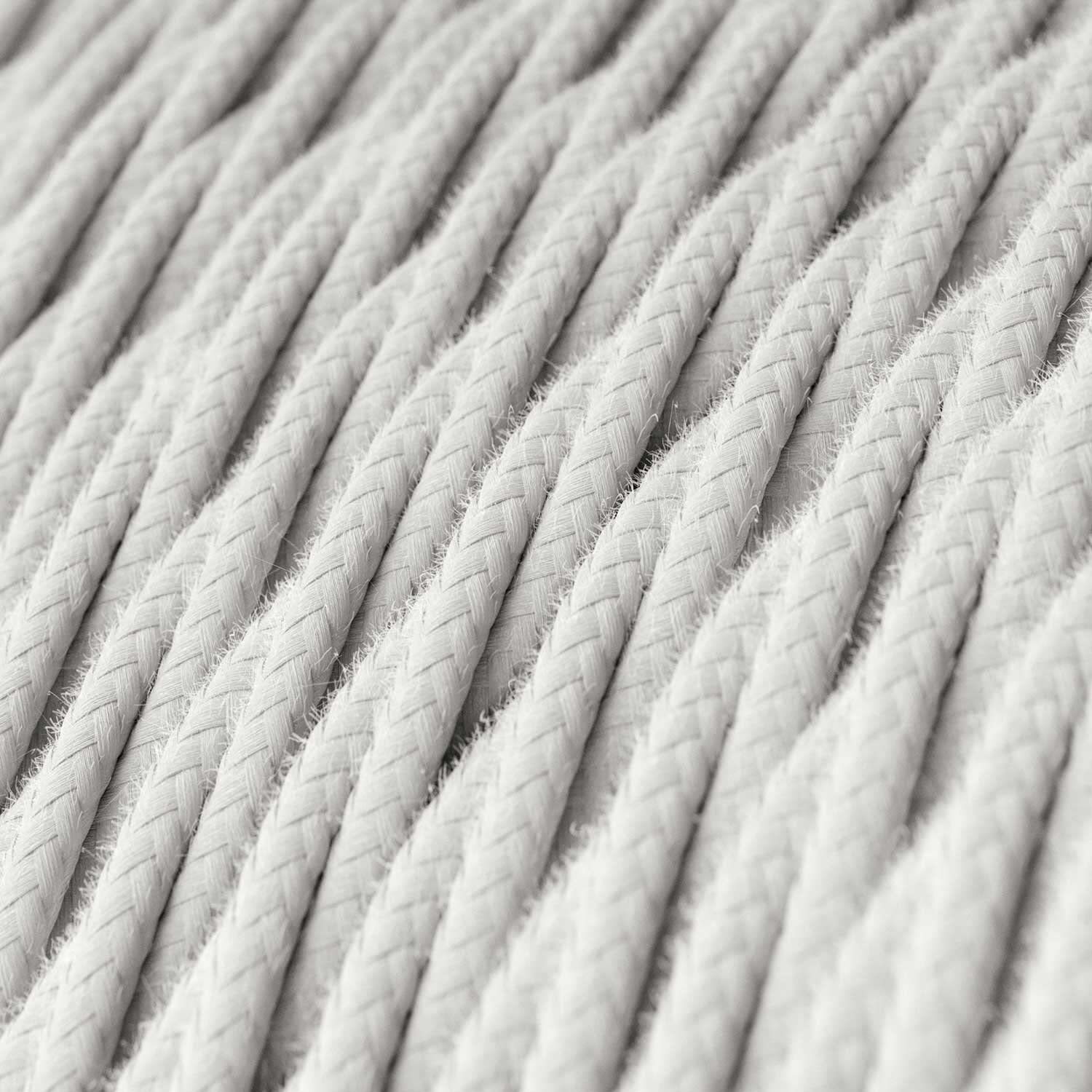 Creative Cables SnakeBis Twisted - Leuchtenzuleitung Mit E27 Fassung, Geflochtenem Textilkabel, 1,8 M, TM08
