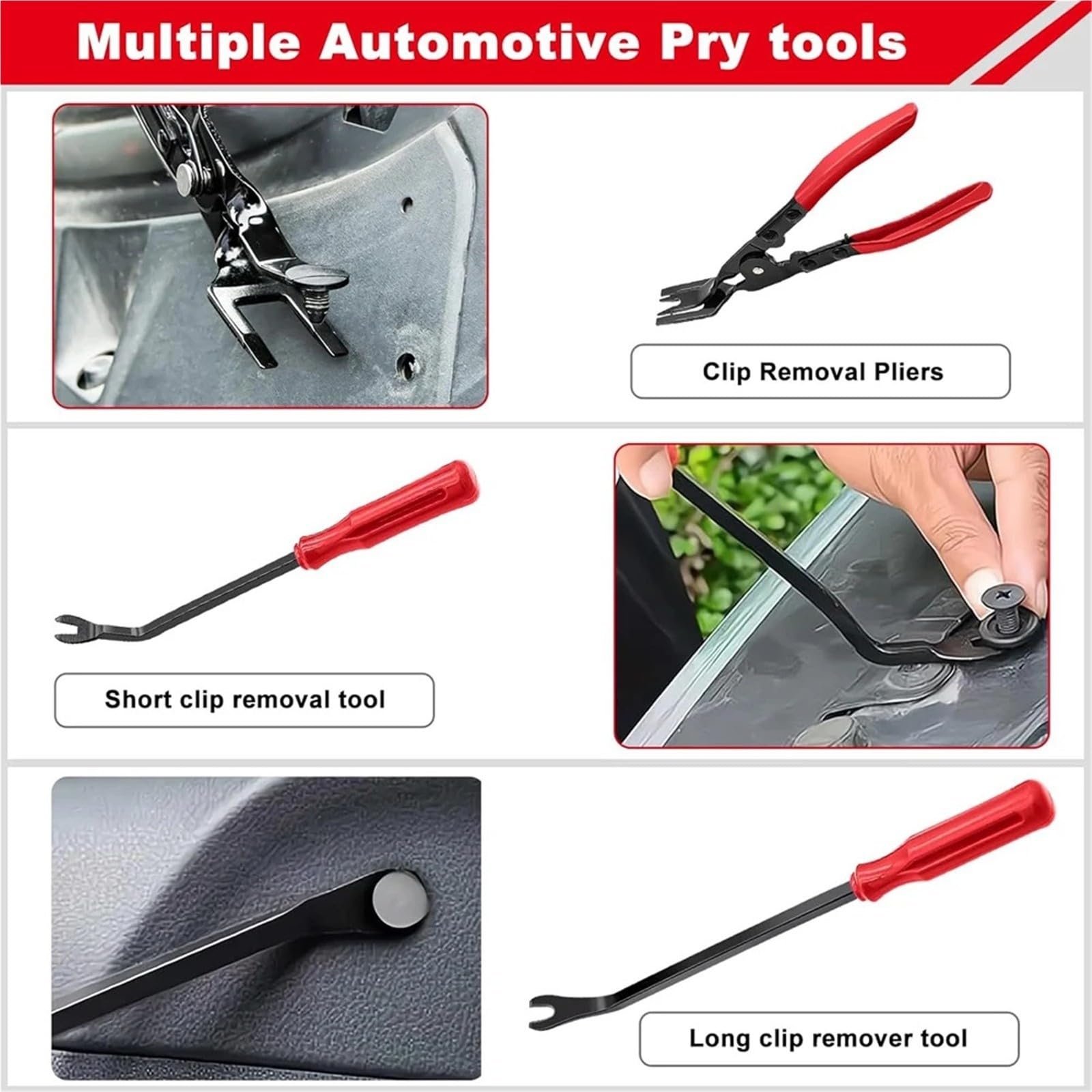 3-teiliges Auto-Clip-Zangen-Entferner-Werkzeug
