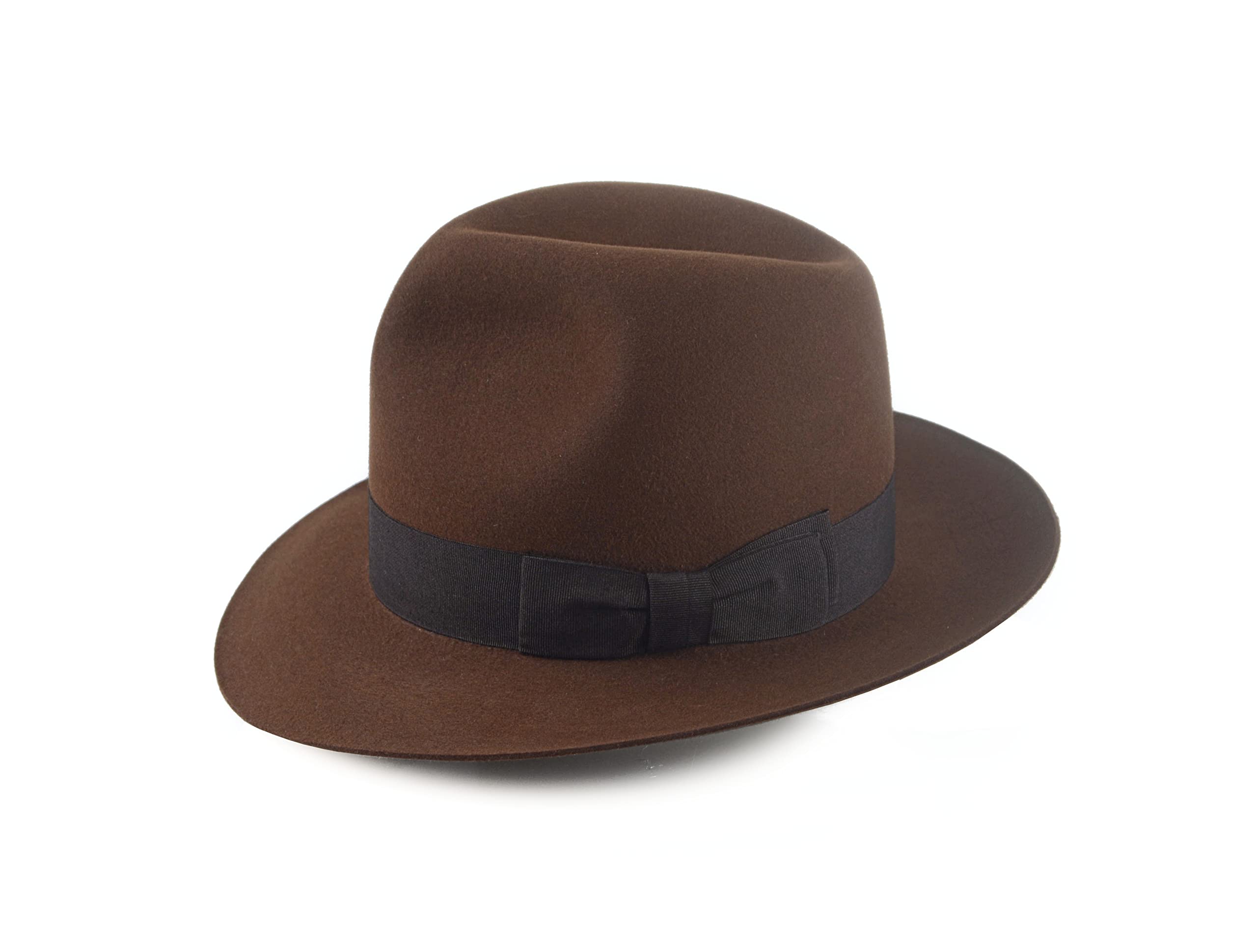 Adult's Orange 20s Gangster Fedora Hat Costume Accessory