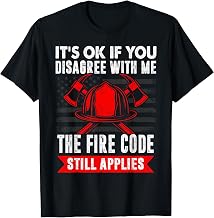 Fire Marshal fire Code Enforcer T-Shirt