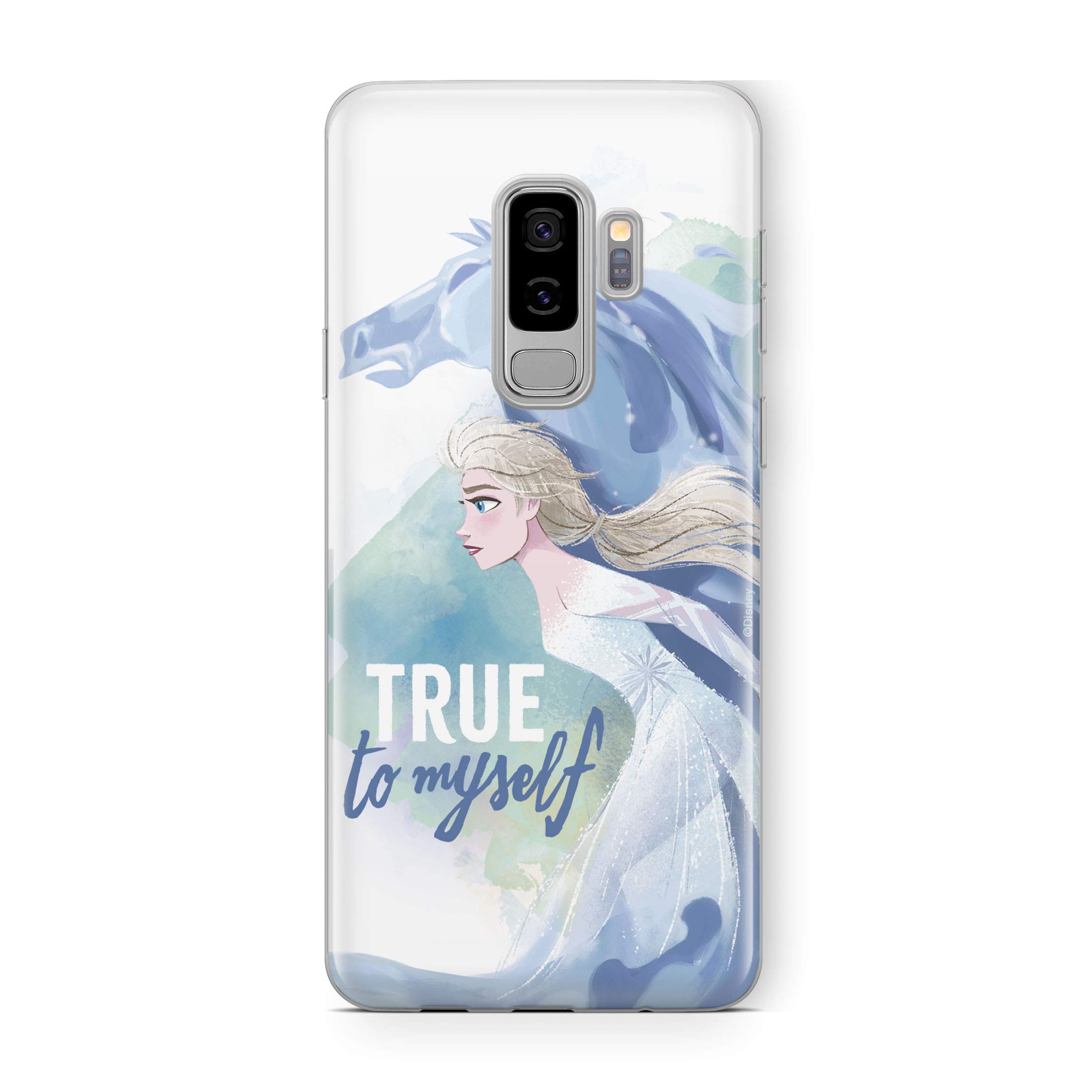 ERT GROUP mobile phone case for Samsung S9 PLUS original and officially Licensed Disney pattern Elsa 012 optimally adapted to the shape of the mobile phone, case made of TPU