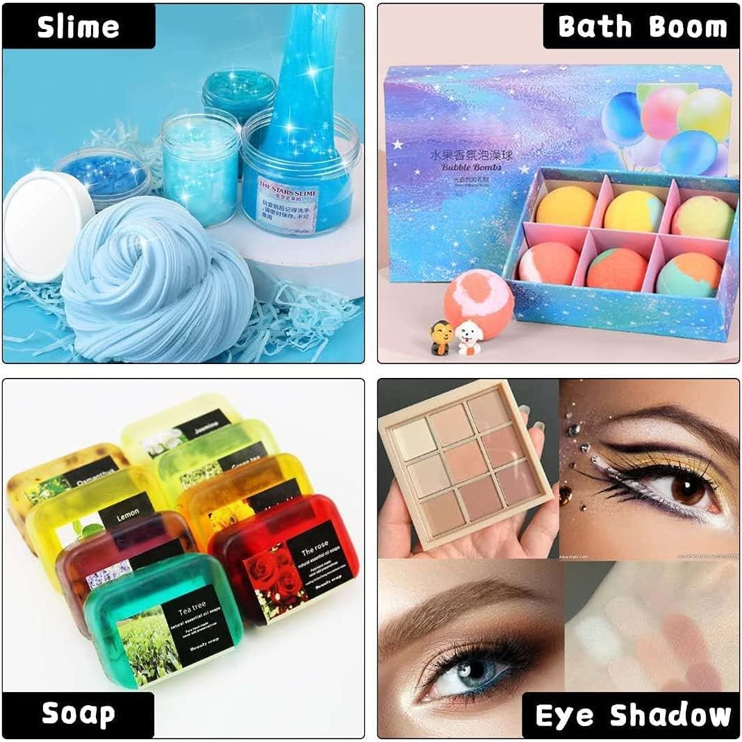 Mica Powder - 60g Mica Powder for Epoxy Resin - Pearl Pigment Powder Dye for Resin/Eye Shadow/Soap Making/Nails/Bath Bombs etc. (Coffee) - Image 3