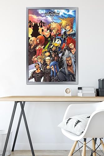 Vista 71 de Trends International Disney Kingdom Hearts - Póster de pared de grupo, 14.725 x 22.375 pulgadas, versión premium sin marco
