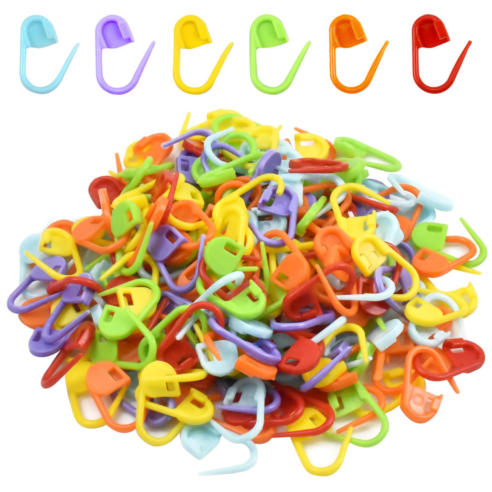 TIMESETL 120 Segnapunti Per Maglia E Uncinetto A Scatto, Con Scatola Portaoggetti