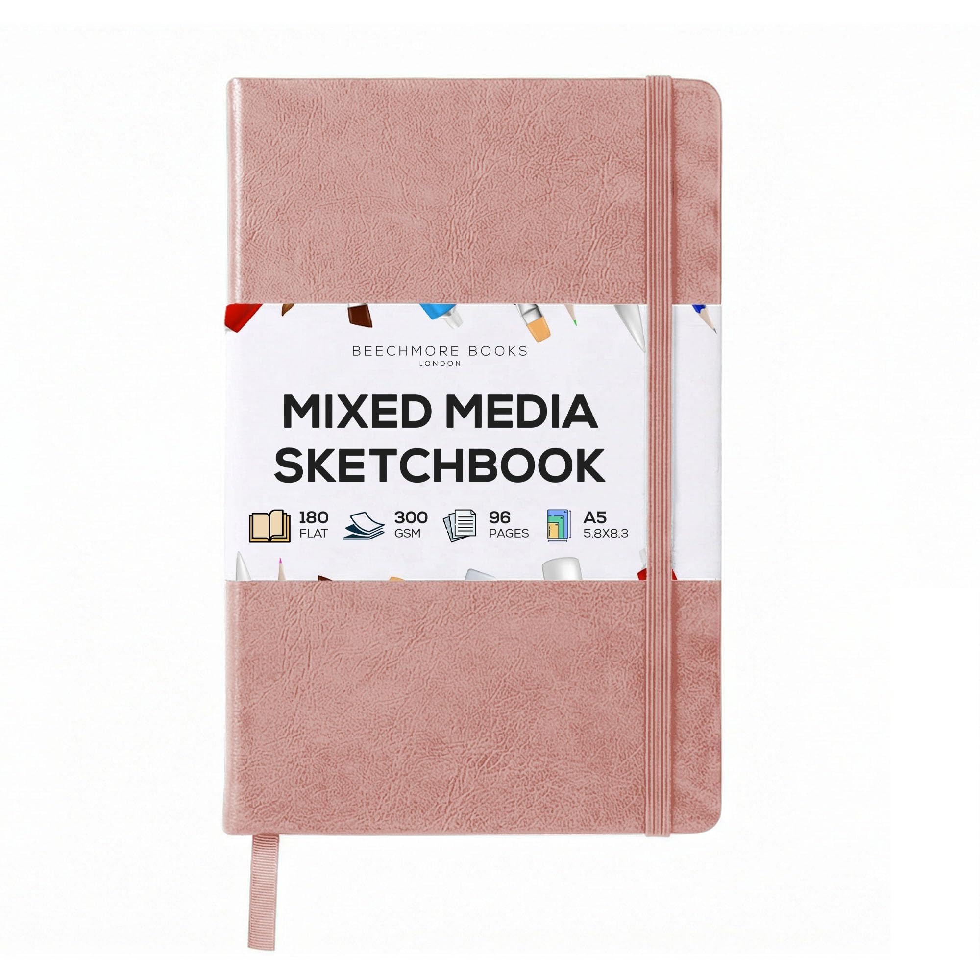 A5 5.8x8.3 Mixed Media Sketchbook 300 GSM/140LBS