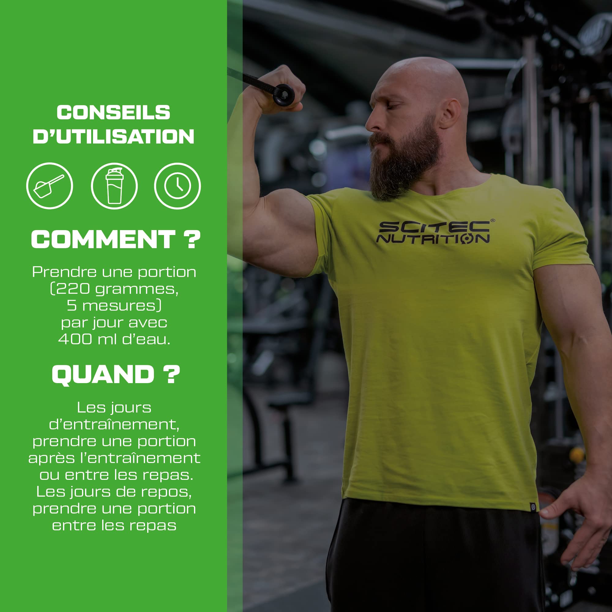 Scitec Nutrition Jumbo - Gain de poids hypercalorique - avec protéines multi-composants - matrice d'acides aminés - matrice métabolique - mélange de super-aliments, 3,52 kg, Chocolat