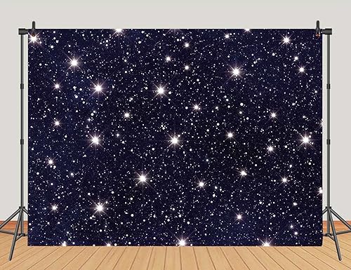 Miniatura 6 de Telones de fondo de estrellas de cielo nocturno Universo con temática espacial estrellada, telón de fondo de fotografía estrellada, galaxia,