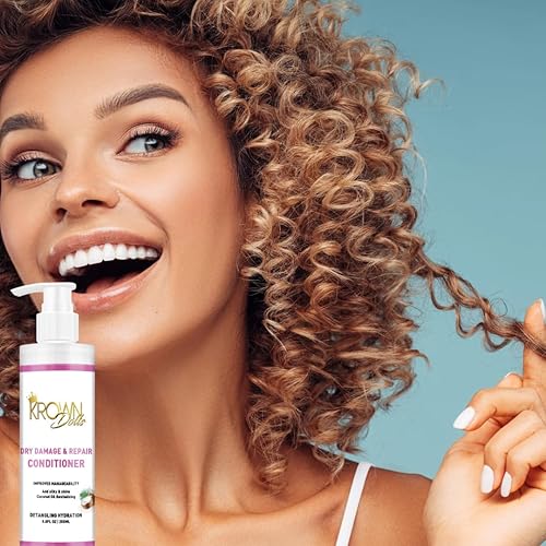 Miniatura 5 de KROWN DOLLS Acondicionador de reparación y daños secos - KrownDolls