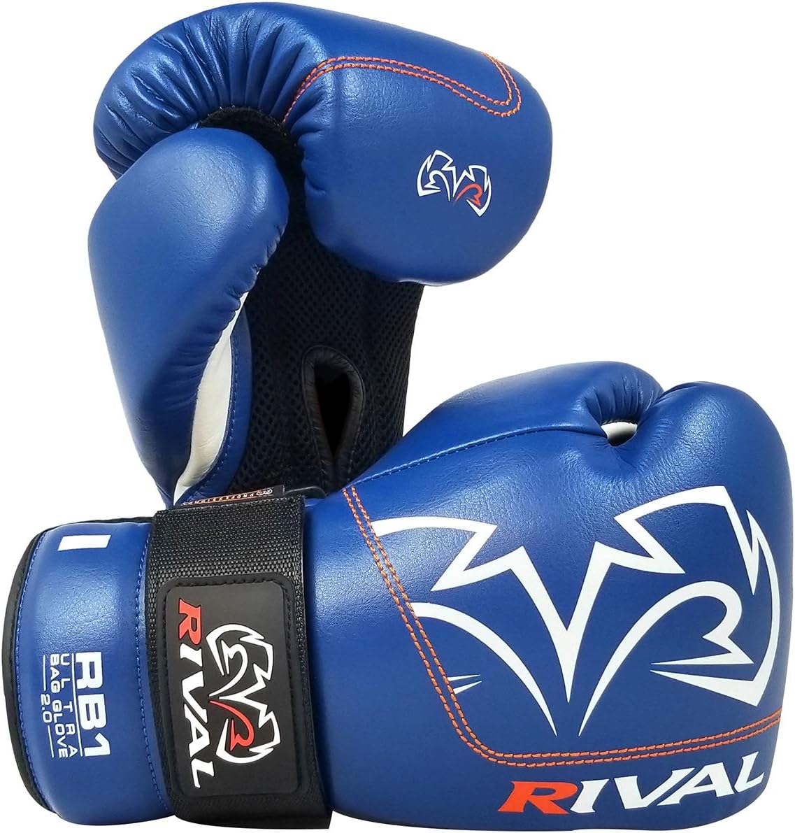 Boxing RB1 2.0 Ultra Bag Gloves, Hook and Loop Closure, Super-Resistant Microfiber, High-Density Foam, Breathable Mesh Palm