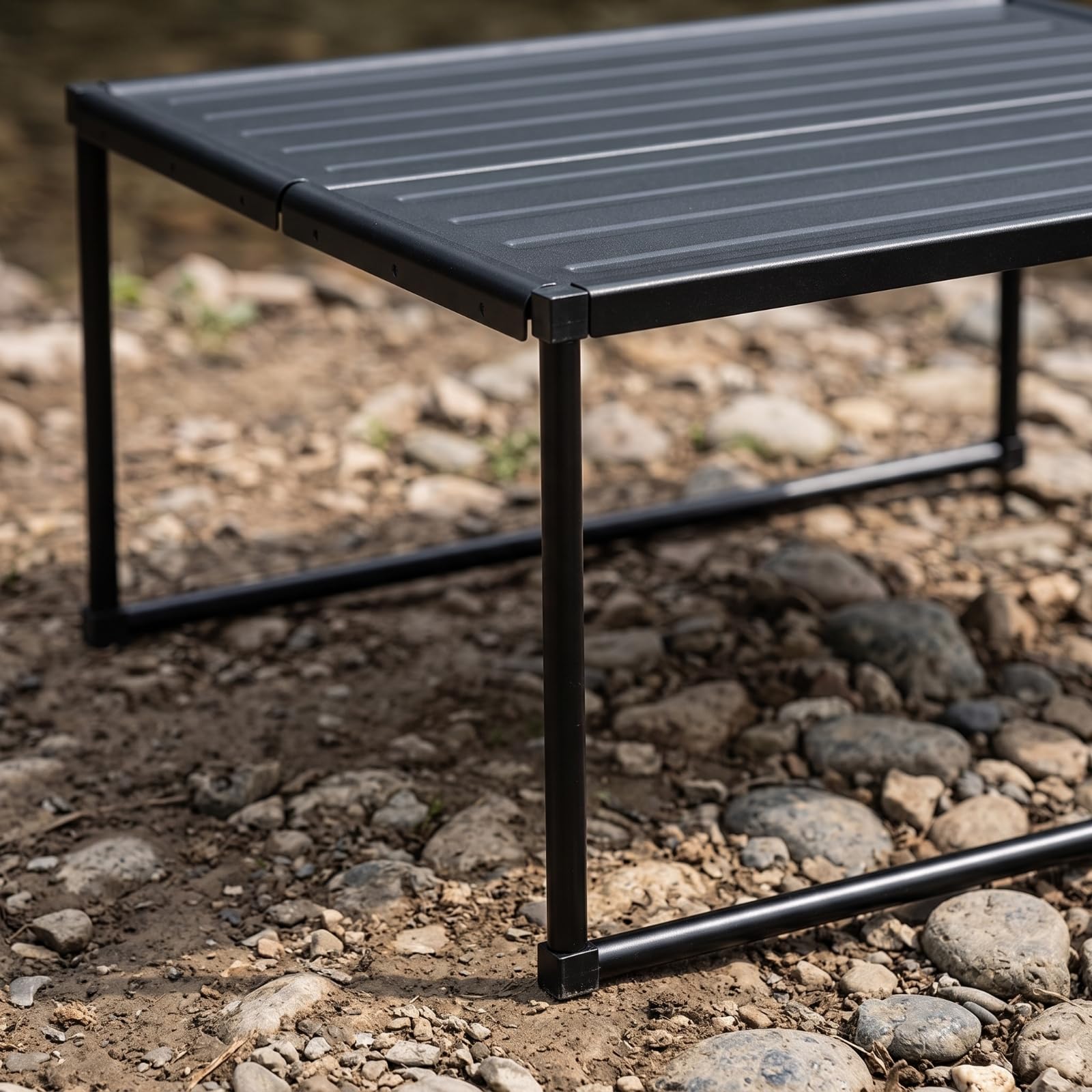 Baoblaze Mesa Plegable para Exterior Mesa Portátil Mesa de Picnic Mesa de Camping con Tablero Rectangular Estable y Patas Tubulares Resistentes en Aleación de