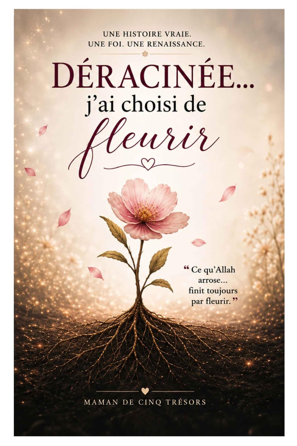 Déracinée… j’ai choisi de fleurir