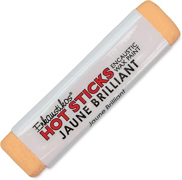 Hot Sticks Encaustic Wax Paints - Jaune Brilliant