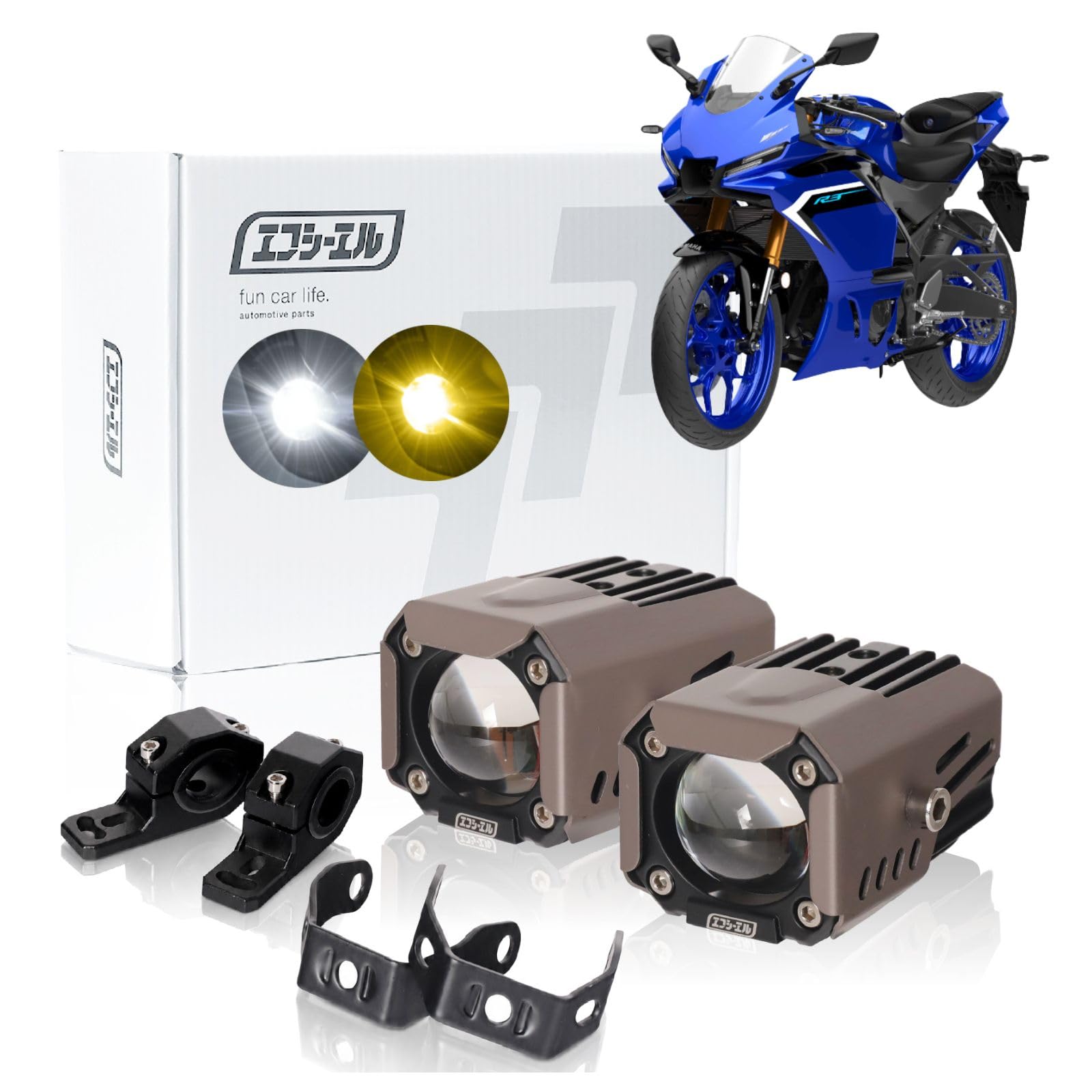 Amazon.co.jp: fcl.(エフシーエル) YZF-R25 RG43J RG74Jバイク