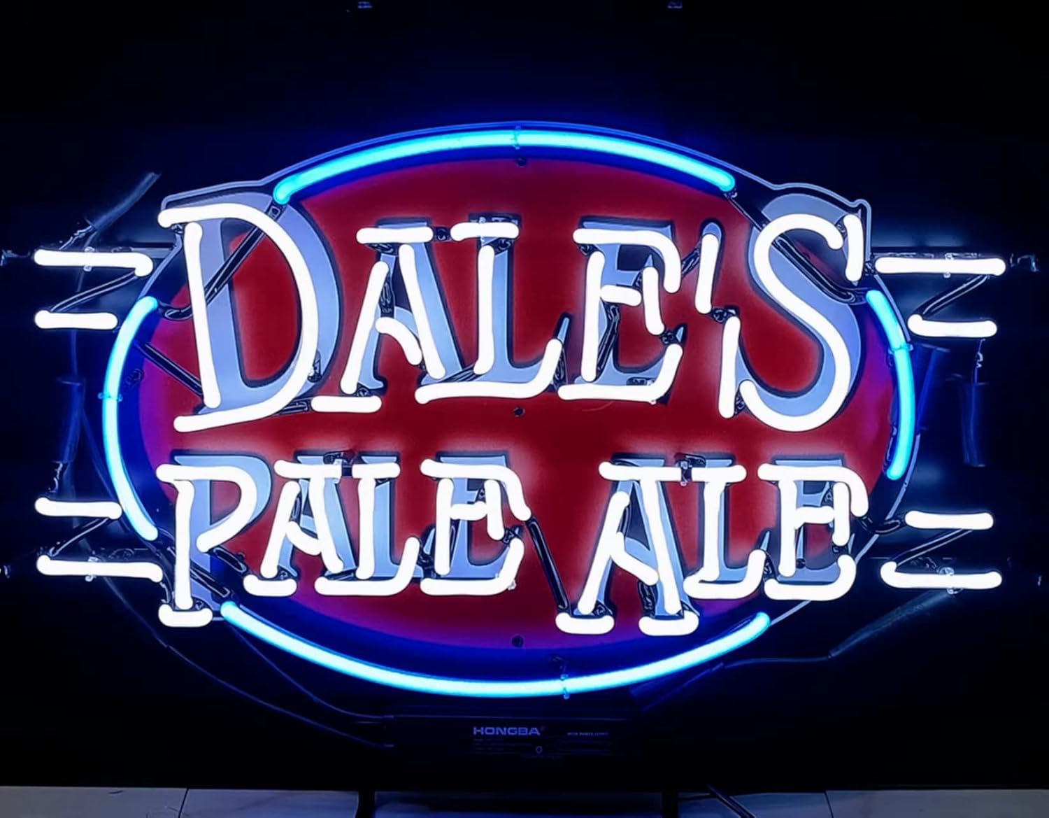 Neon Signs for Wall Decor 20x24inch Dale's Pale Ale Sign (varioussizes) Beer Bar Pub Man Cave Business Glass Lamp Light Neon Tubing