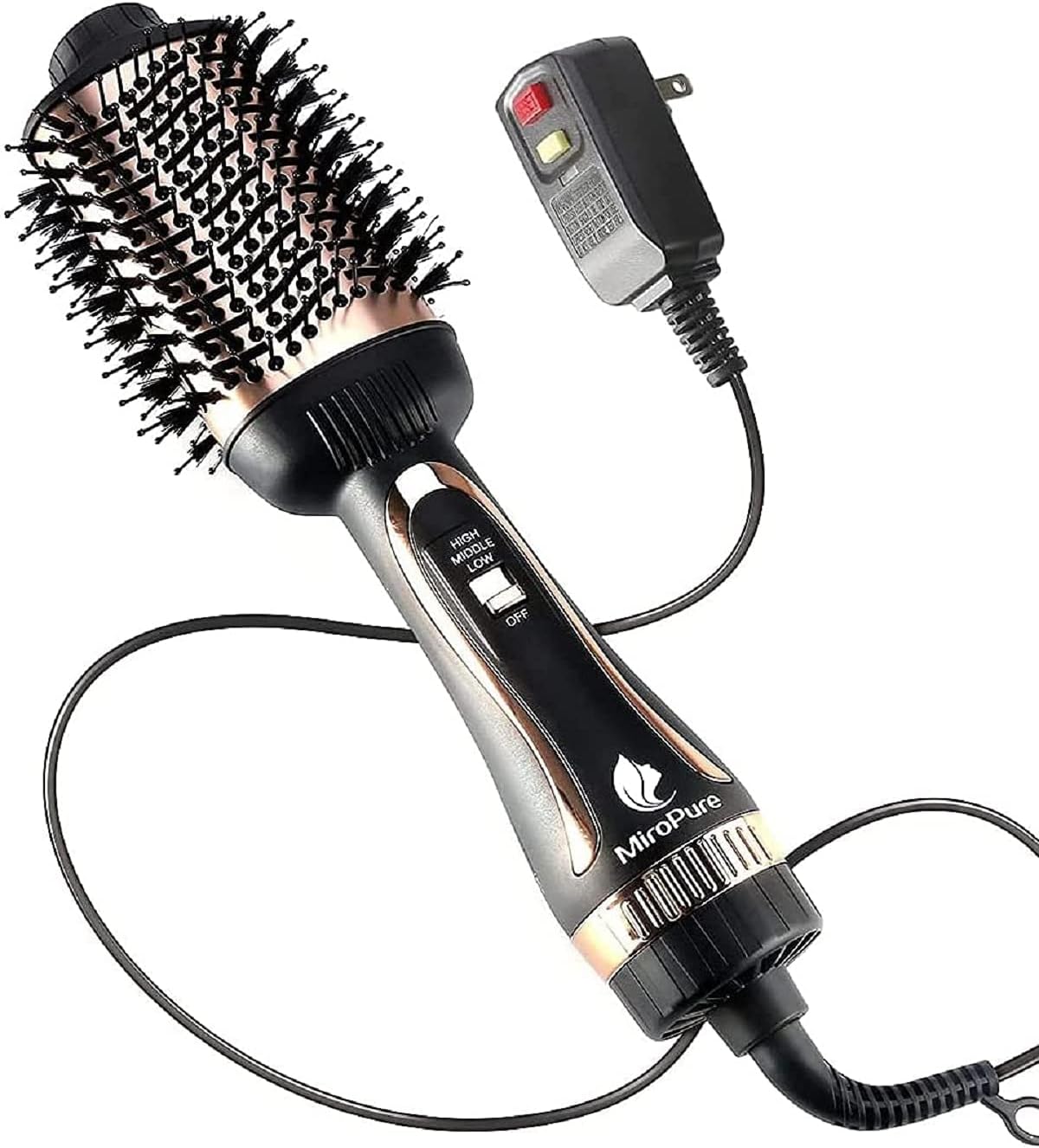 Hair Dryer Brush,Hot Air Brush,Blow Dryer Brush for Women One-Step Hair Styling Tools & Appliances 1000W with Leakage Protector, Professional Salon Negative Ion Anti-Frizz, Hair Brush Blow Dryer : Beauty & Personal Care