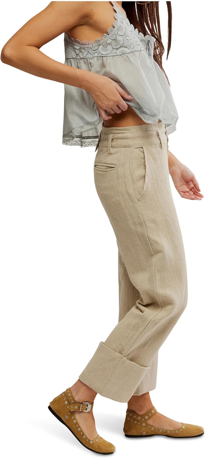 Free People Women's Parkway Cuffed Trousers