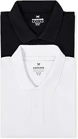 Kit Com 2 Camisas Polo Básicas Masculinas