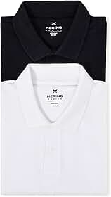 Kit Com 2 Camisas Polo Básicas Masculinas