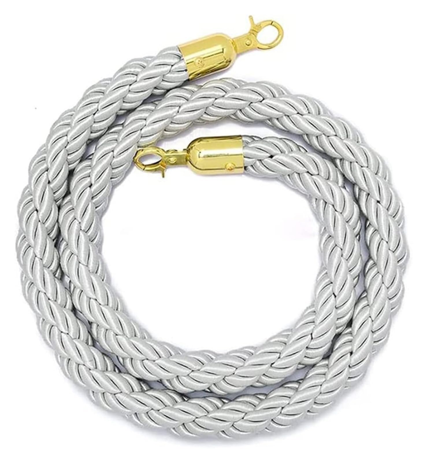 Corde de guidage en chanvre 1,8m pour barrière de file d'attente événementielle