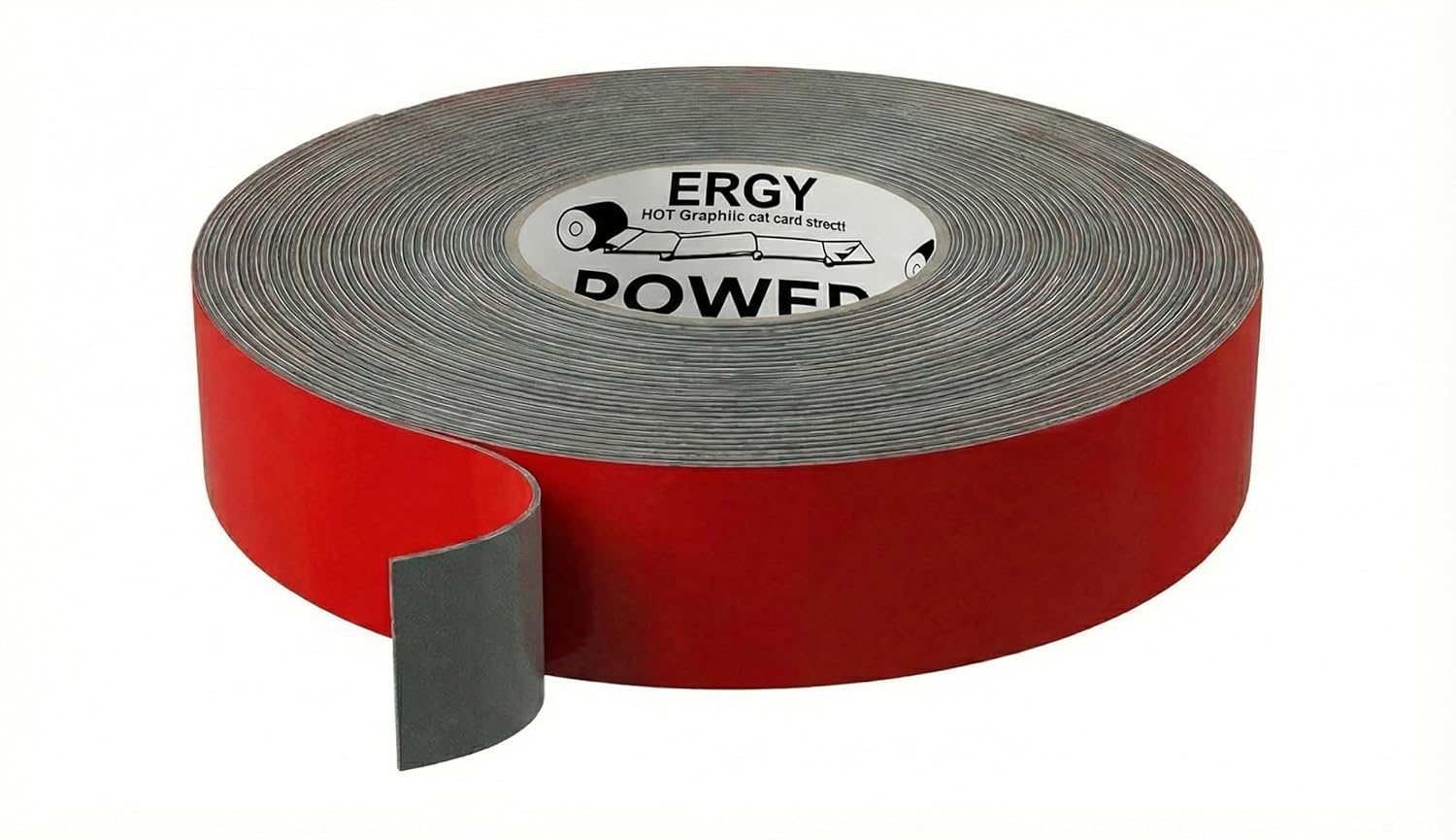 Extra Strong Grey Acrylic Foam Double Sided Tape for Indoor and Outdoor Use Wall Car Emblems (19mm x 33m)