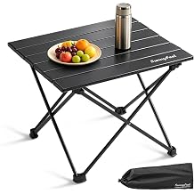 SUNNYFEEL Small Camping Table - Ultralight Portable Folding Table