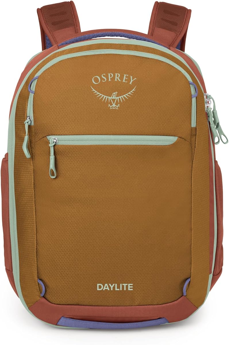 Osprey Daylite Paquete de viaje expandible 26+6 Marrón cebada, Marrón OS | mochila de viaje, bolso de mano, funda para computadora portátil, artículo personal, color marrón, tamaño OS