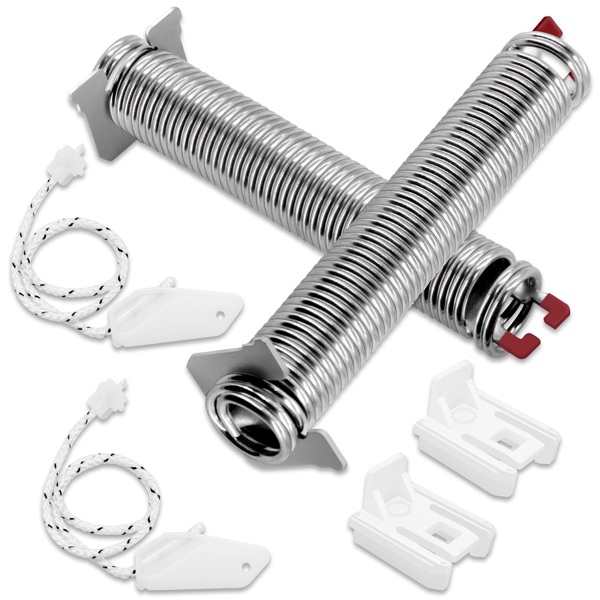 Photo 1 of 12004119 Dishwasher Door Spring And Cable Set (Cable Length: 12inch) Includes 00754866 Door Spring Kit fit for Bo-sch Dishwashers SHP65T55UC/02 SHE68T55UC/03 SHE68T55UC SHX68T55UC/02 SHX7PT55UC/04
