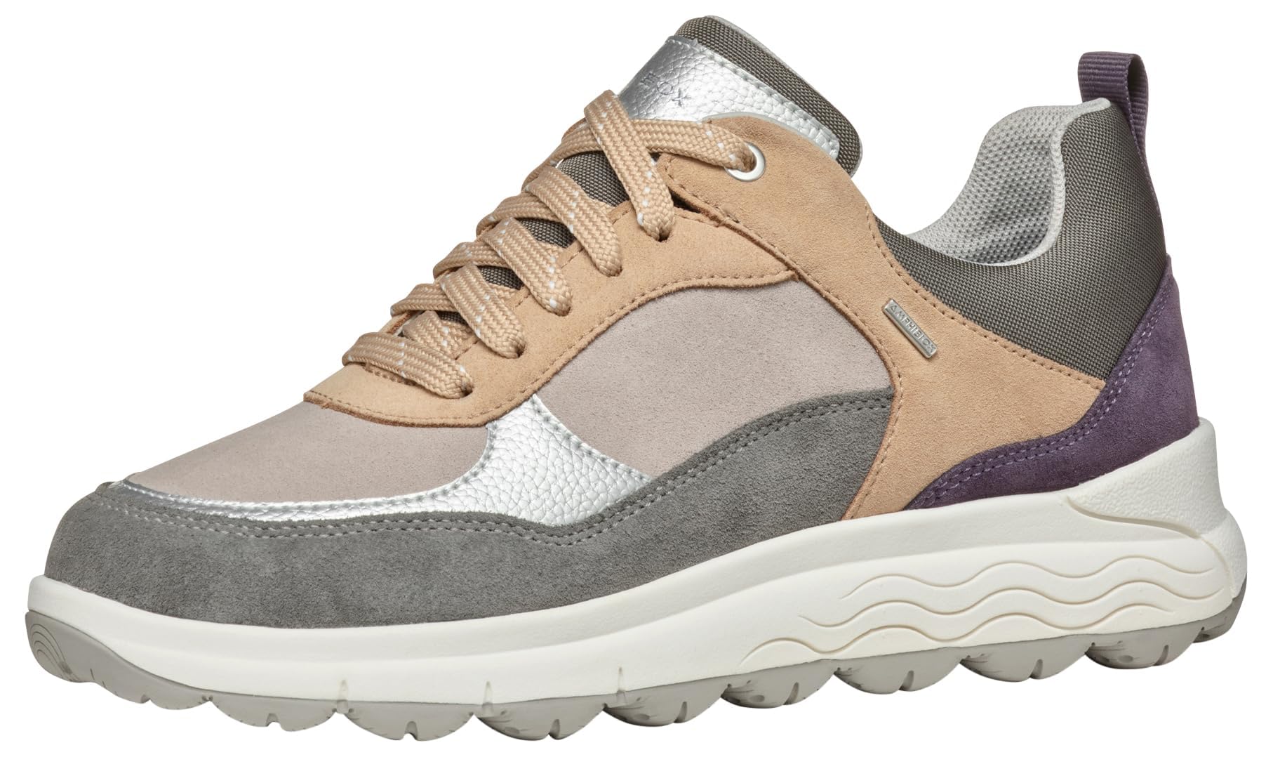 Geox Damen Dk Grey Dk Purple Woman D Spherica 4X4 B Abx Running Dk Grey/Dk Purple 40_Eu