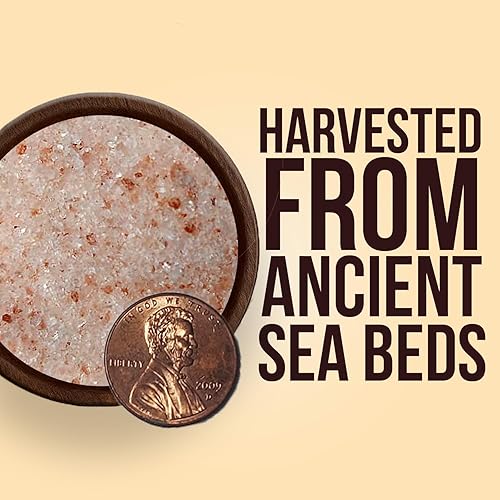 Miniatura 7 de Good Tierra Sal rosa del Himalaya en frasco, grano extrafino, 2.5 libras.