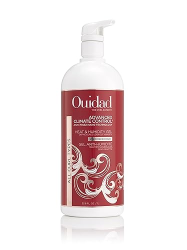 OUIDAD Advanced Climate Control Heat & Humidity - Gel de sujeción más fuerte, 33.8 onzas líquidas