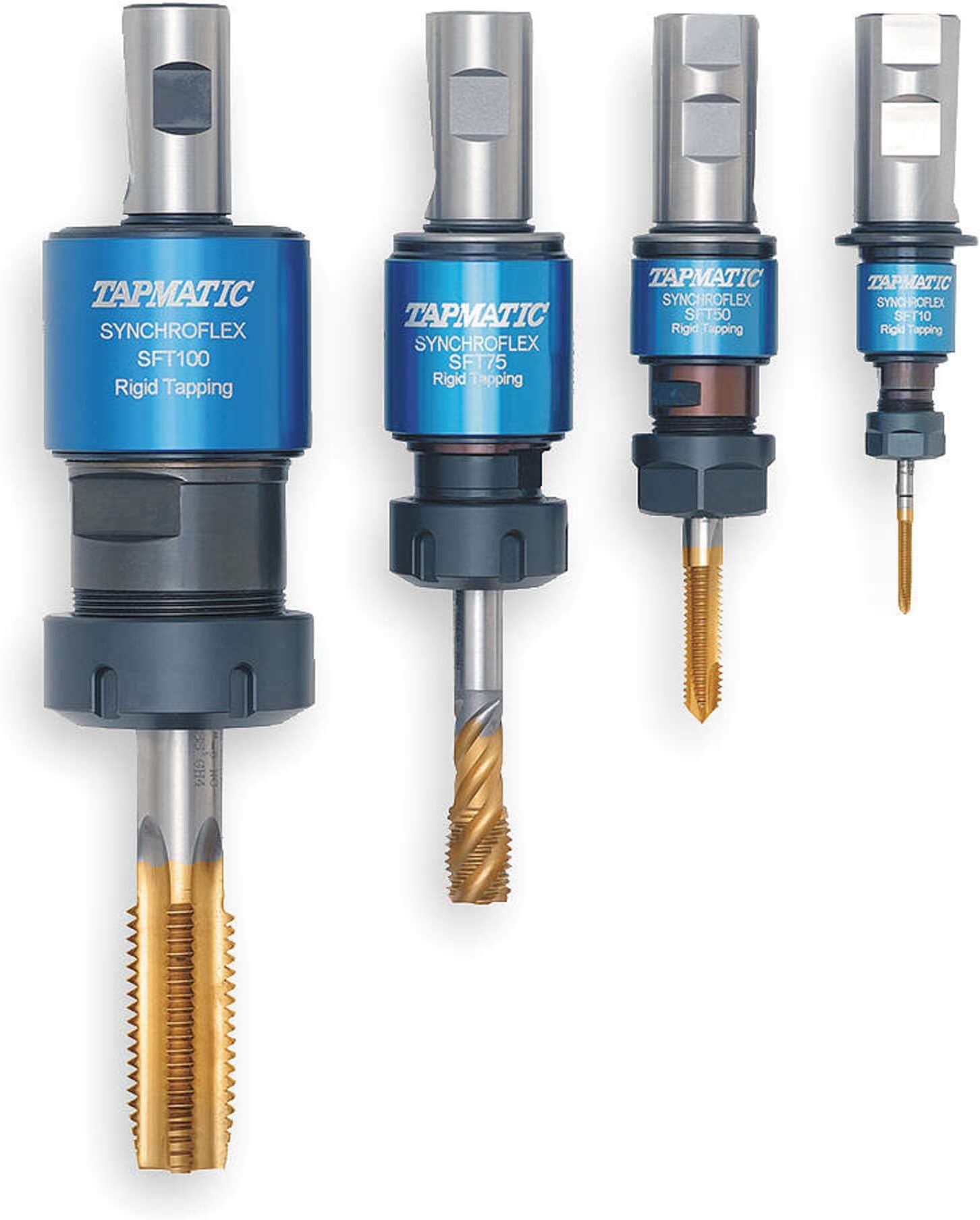 Tapmatic 4150120 SynchroFlex SFT50 Tap Holder, 1" Shank Size, Cylindrical Shank, ER20 Collet