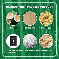 Vista 5 de Placa Decorativa Moderna Negra para Interruptor de Luz, Cubiertas de Tomacorriente Decorativas, Placas de Interruptor Basculante, Material de Fibra