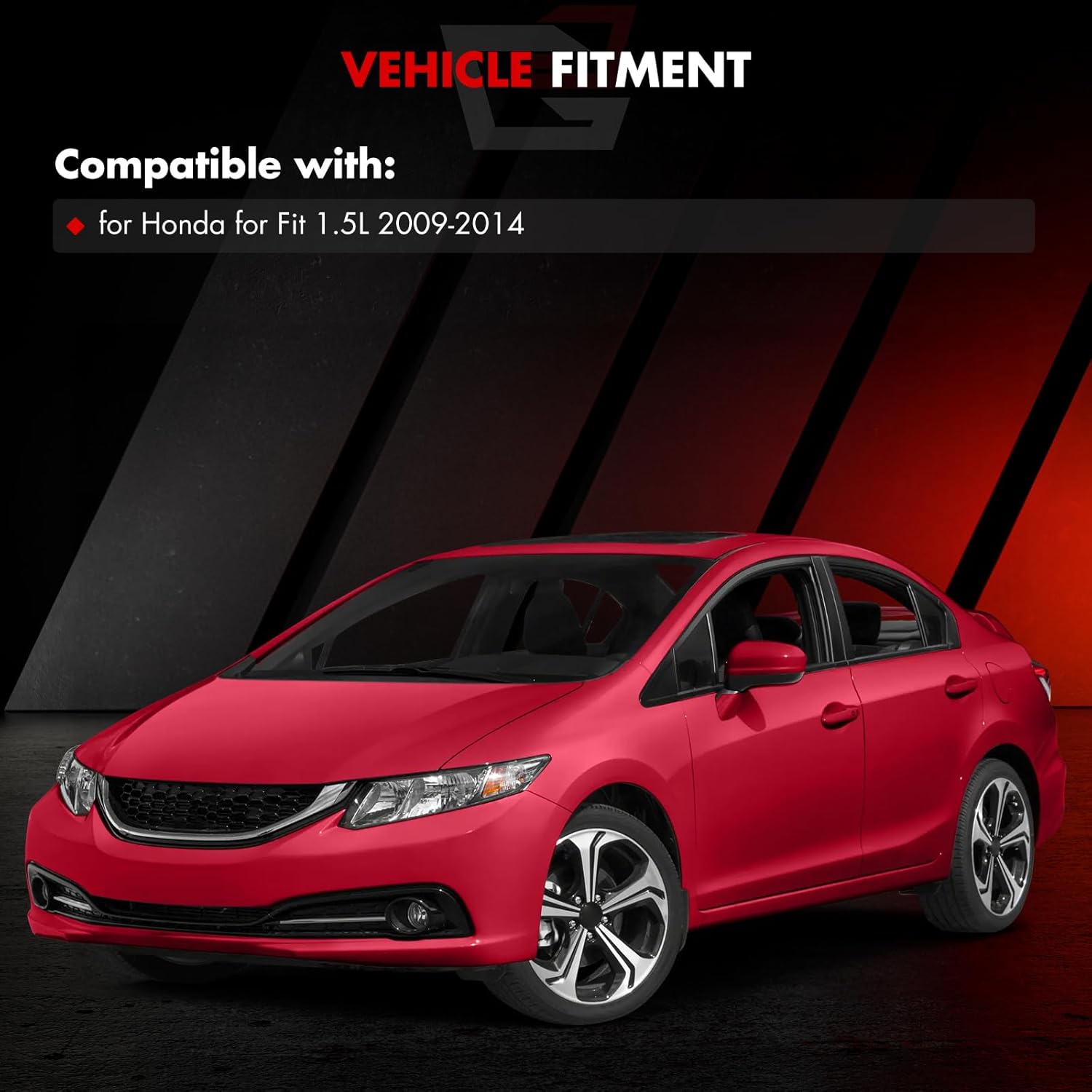 Alternator Compatible for Honda for Fit 1.5L 2009-2014, 31100-RB0-004 11410 31100RB00041