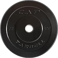 Vista 34 de CAP Barbell - Disco olímpico de goma para barra de pesas, para múltiples opciones