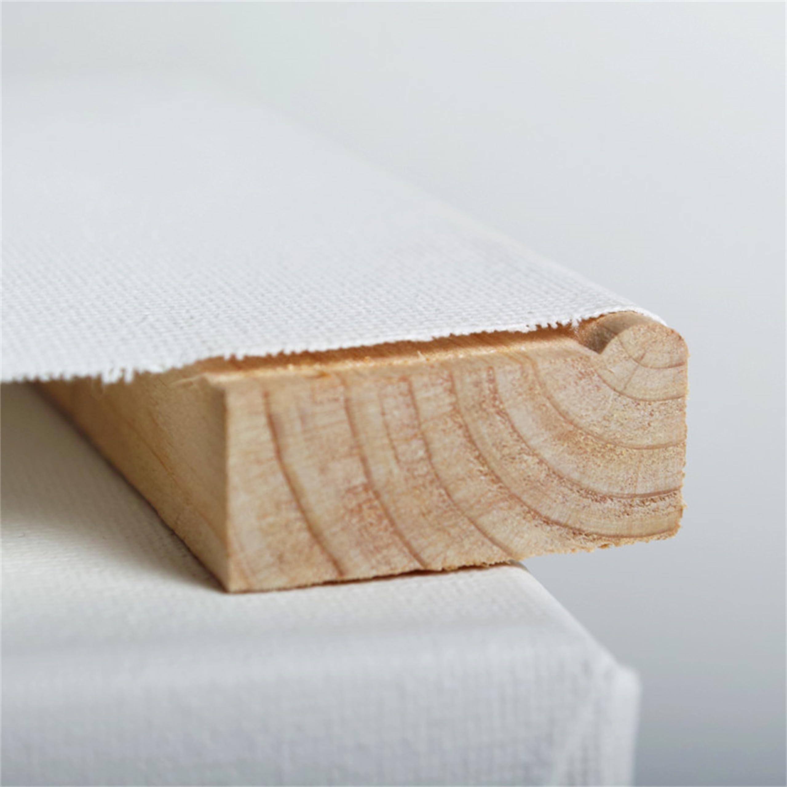6 Toiles B.K. Plus | 80x80 cm | sur Chassis, Pur Coton