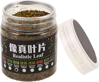 Miniature Leaves Scenery for Railway Layouts, Lifelike Green Resin