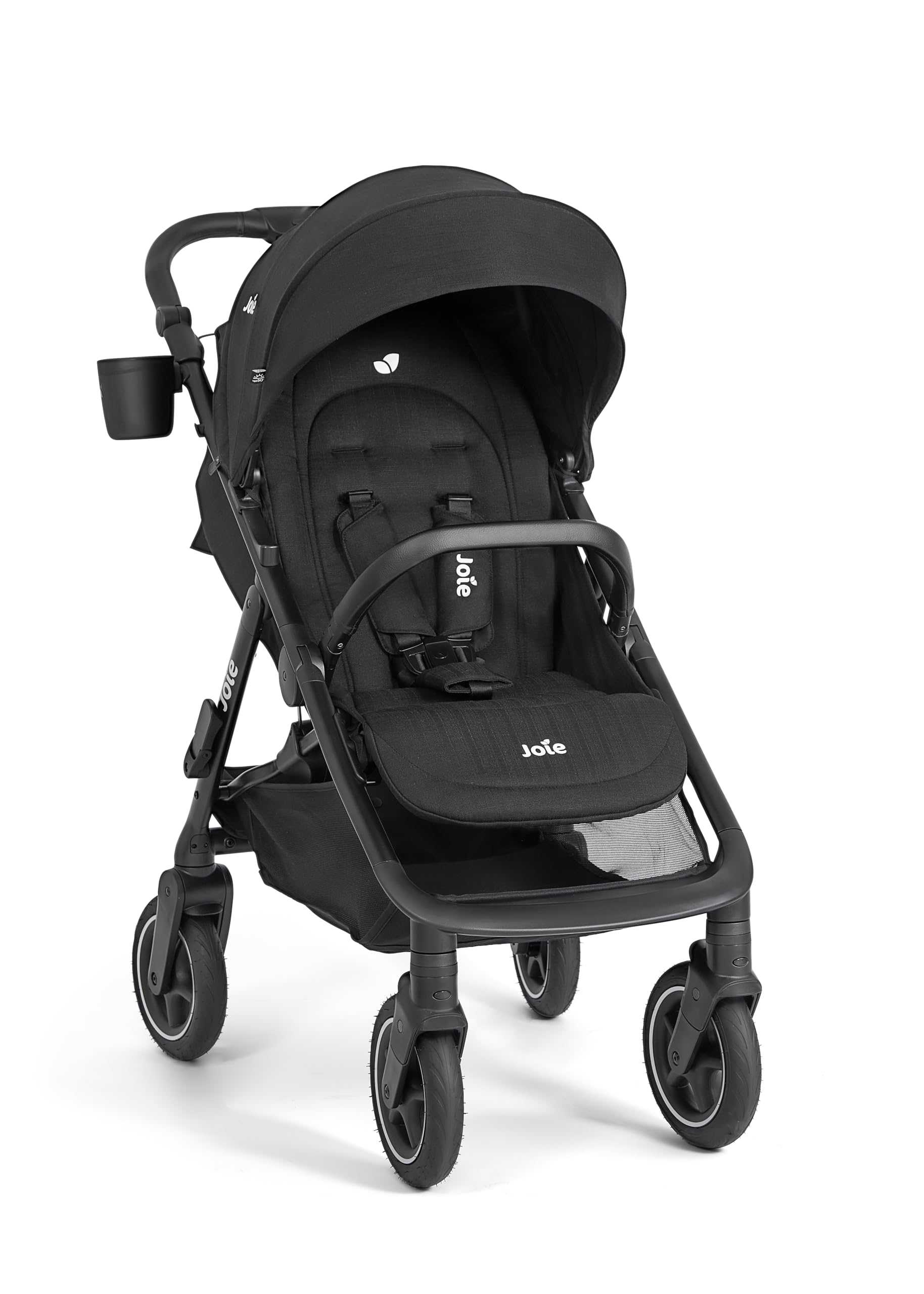 Joie mydrift™ City-Sportwagen – Leichter Buggy mit 360°-Drift-Funktion, Schnellfaltmechanismus, kompakt & wendig, Raven