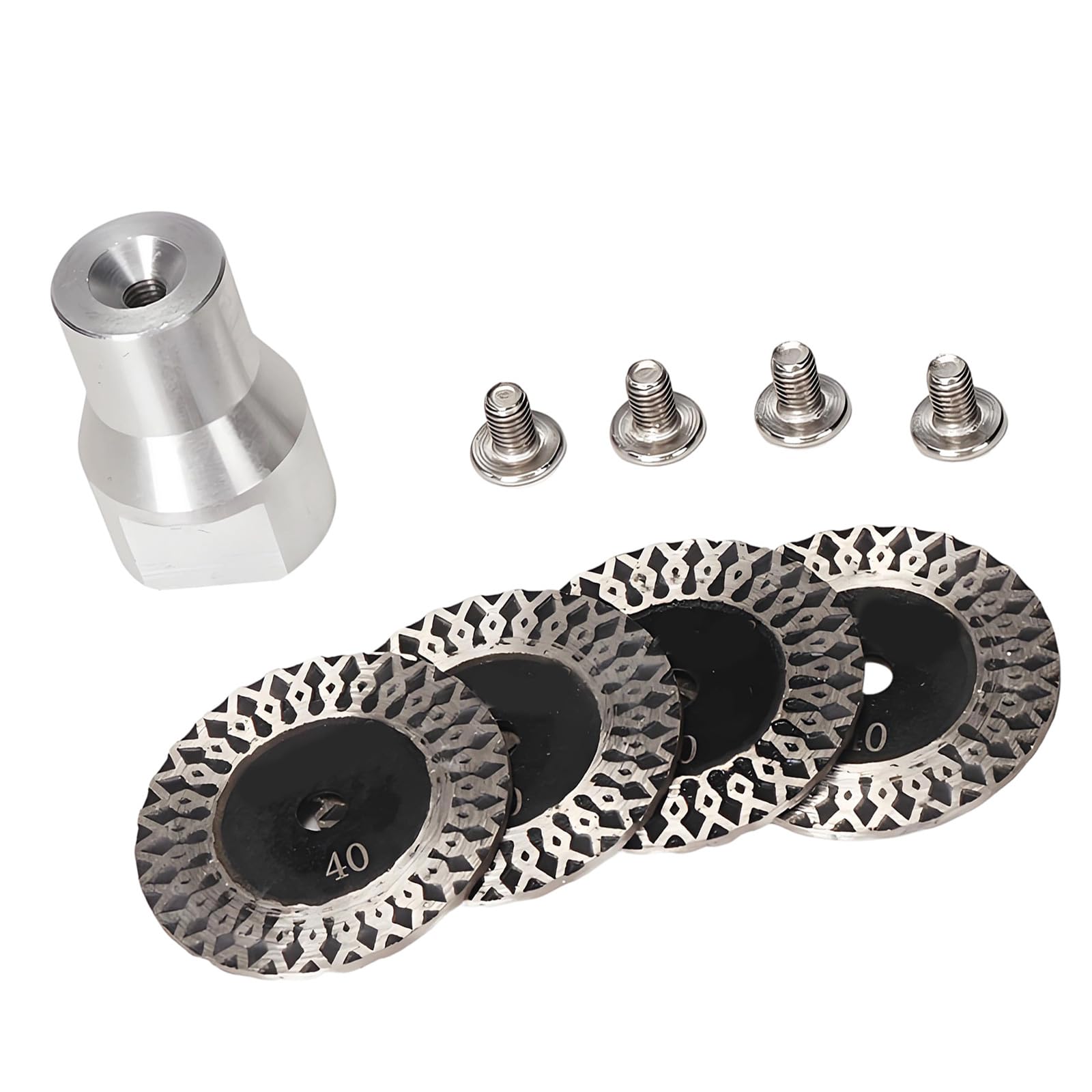 Hzbb Stable 5Pcs Stone Coated Set M14 Thread For Angles Grinders Accuracy Cutting Corner Mill Professional Cutting Tool